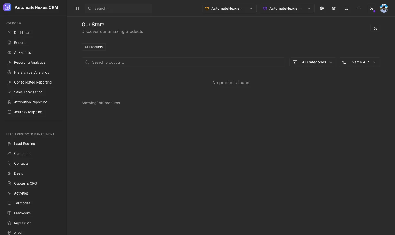 Ecommerce Store Management