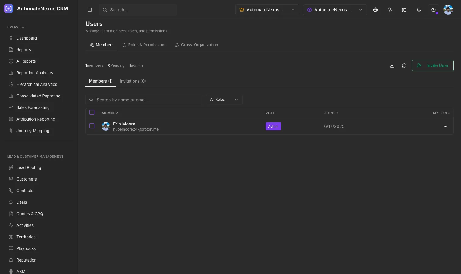 User Roles & Permissions
