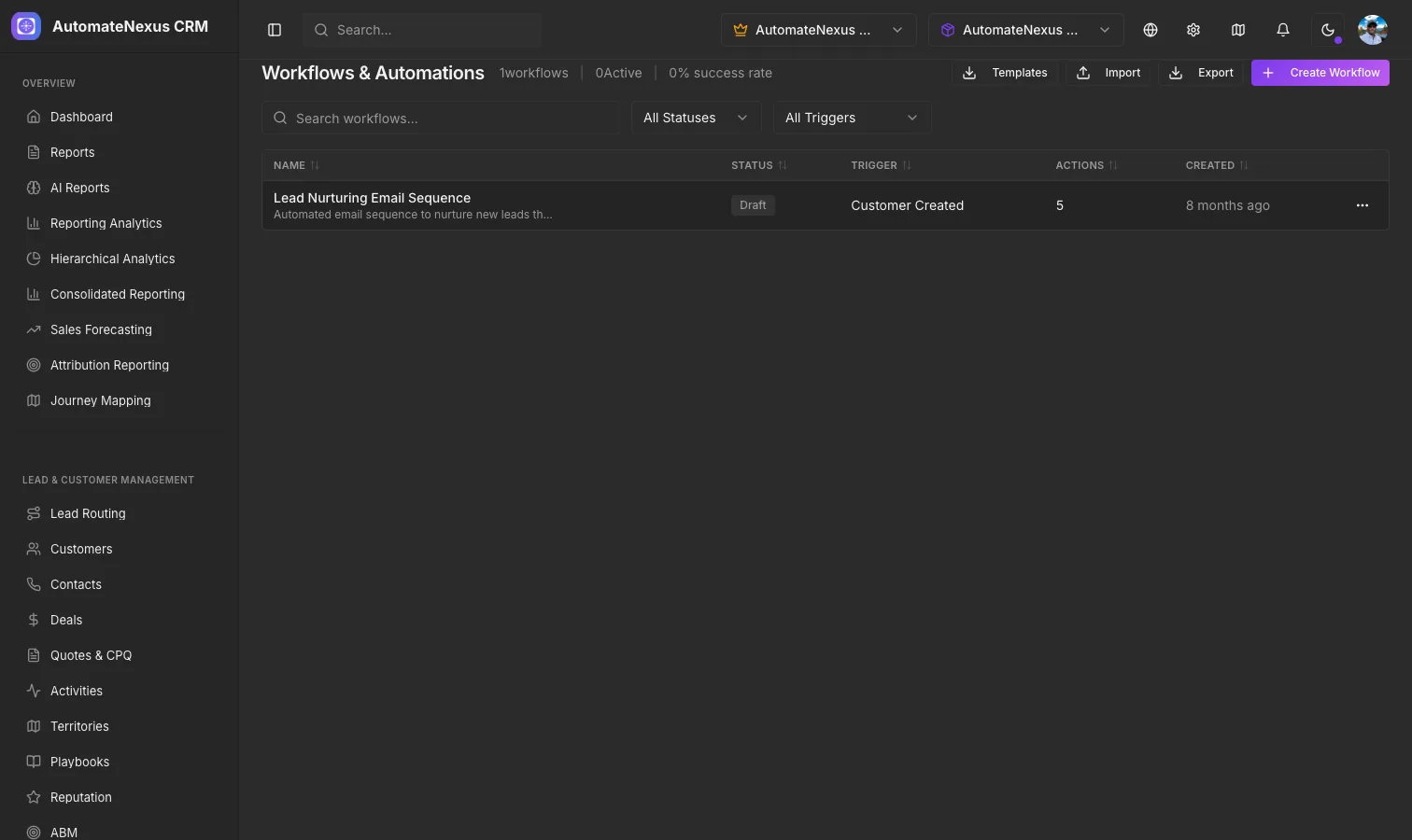 Workflow Builder